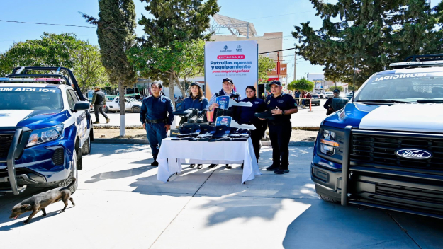 El gobernador Esteban Villegas fortalece infraestructura y seguridad en Nuevo Ideal