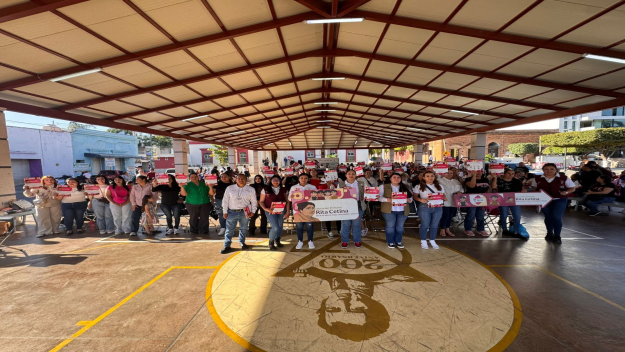 Se lleva a cabo Asamblea para el programa Rita Cetina en Tamazula